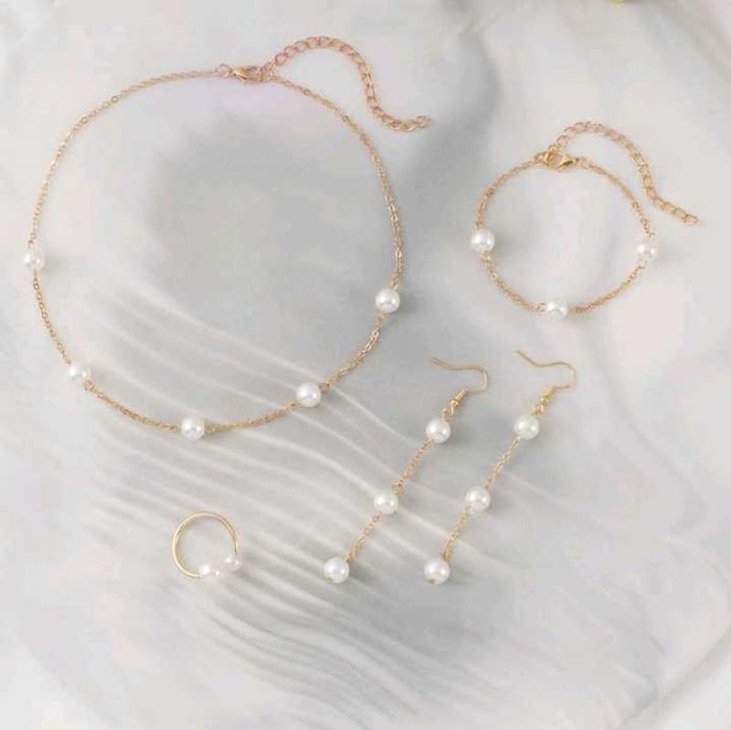 Korean Pearl Jewelry Set