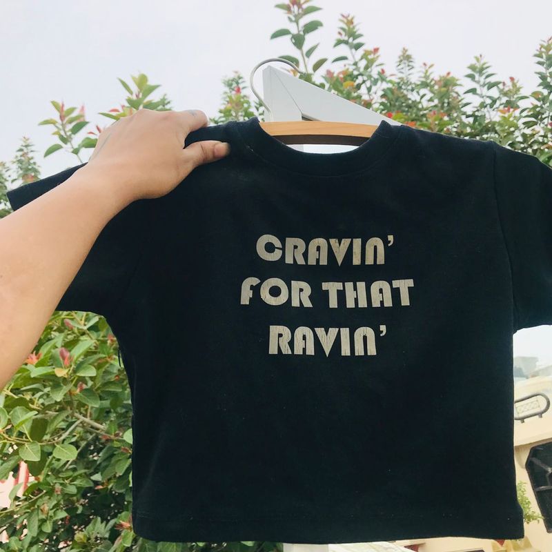 Black Graphic Tee