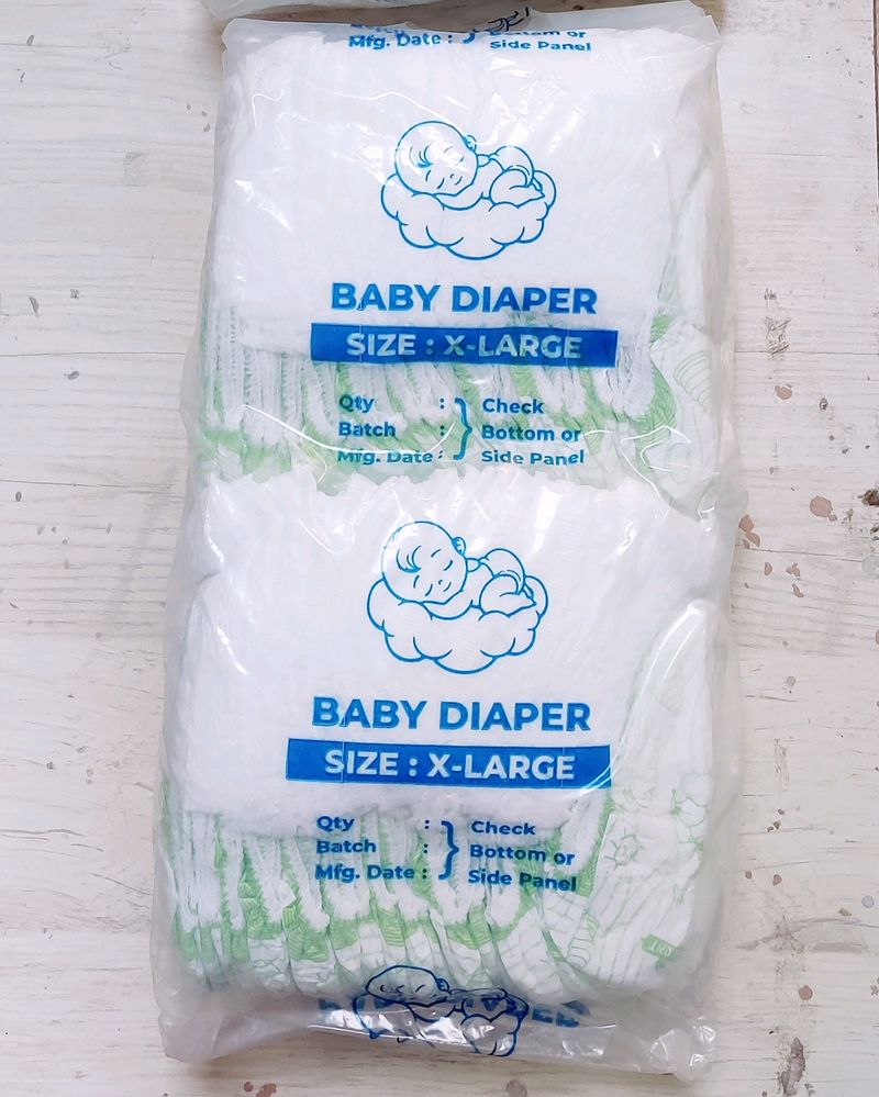 ALFABY BABY DIAPER XL SIZE 50 UNIT PACK
