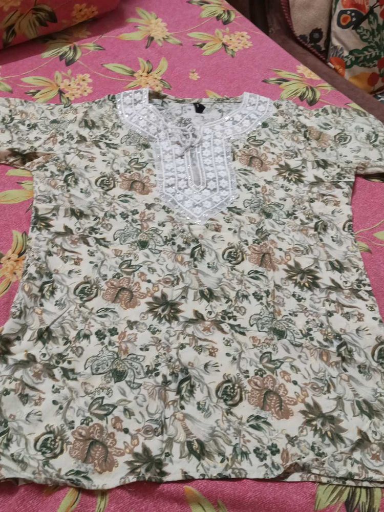 Floral Print Top