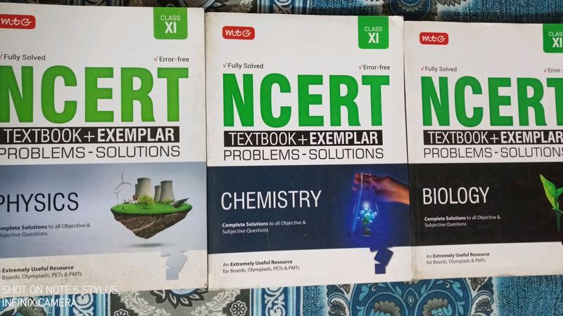 MTG NCERT Solutions For Physics Chemistry &amp;Biology