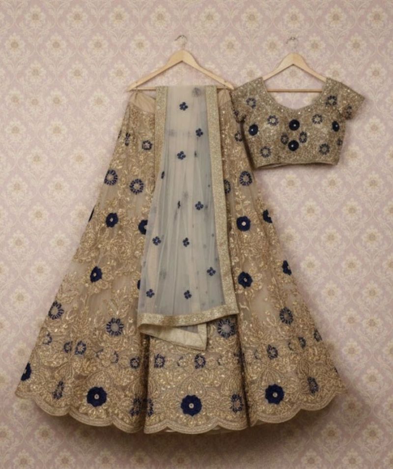 Elegant Embroidered Lehenga Choli Set