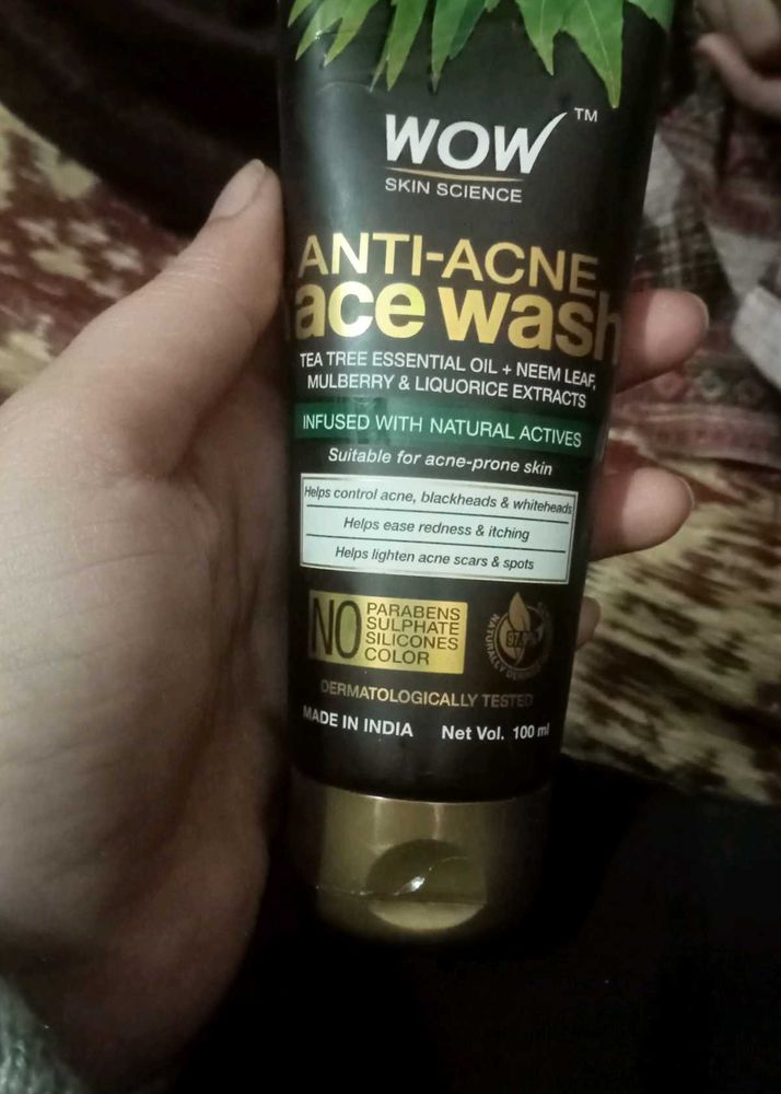 WOW Skin Science Anti-Acne Face Wash