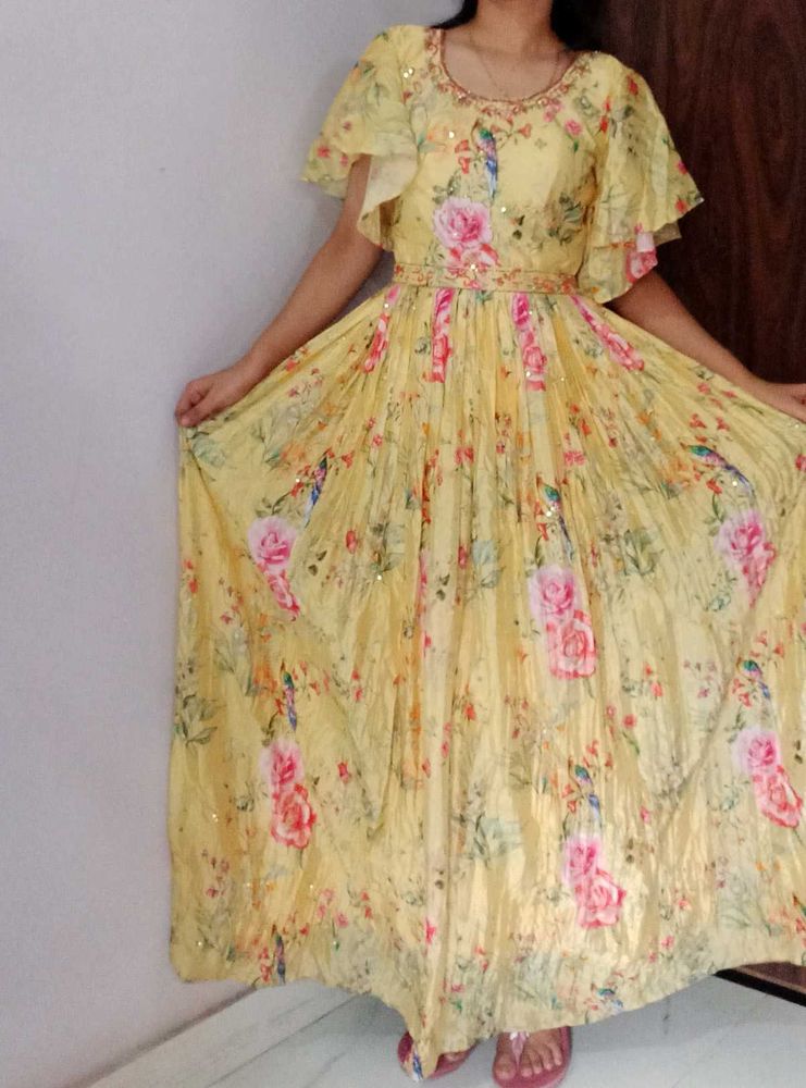 Ethnic Indo Western Beautiful Gown