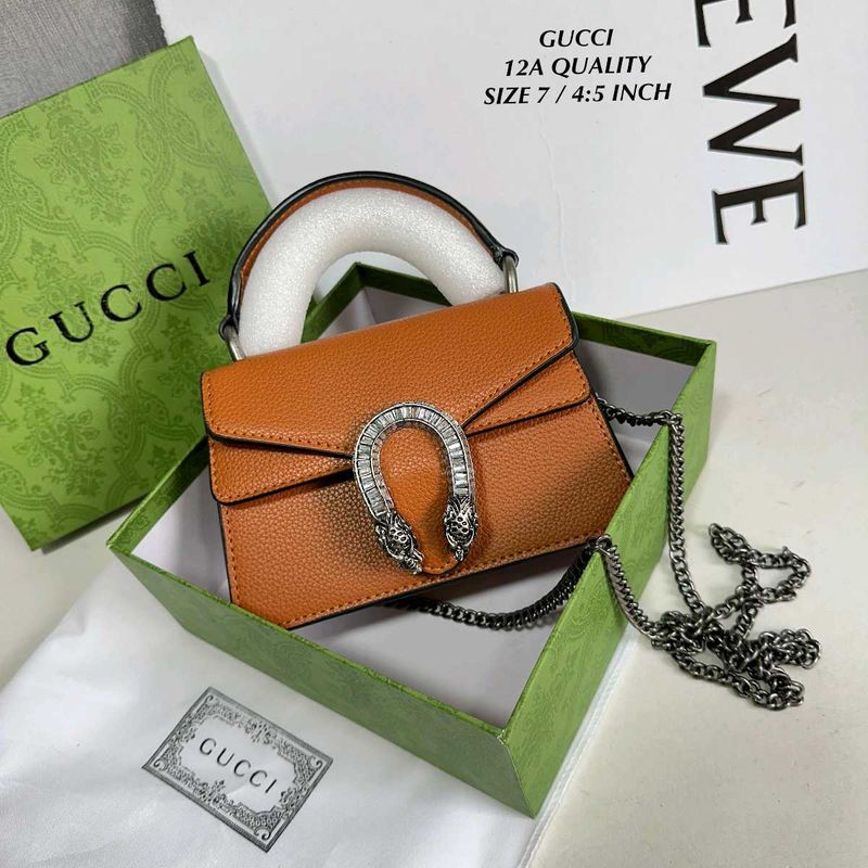 GUCCI DIONYSUS MINI TOP HANDLE SLING WD BOX