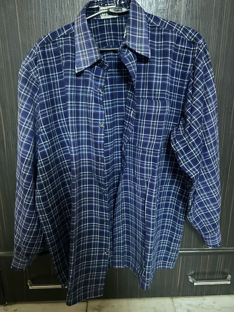 Oversize Unisex Flannel Shirt