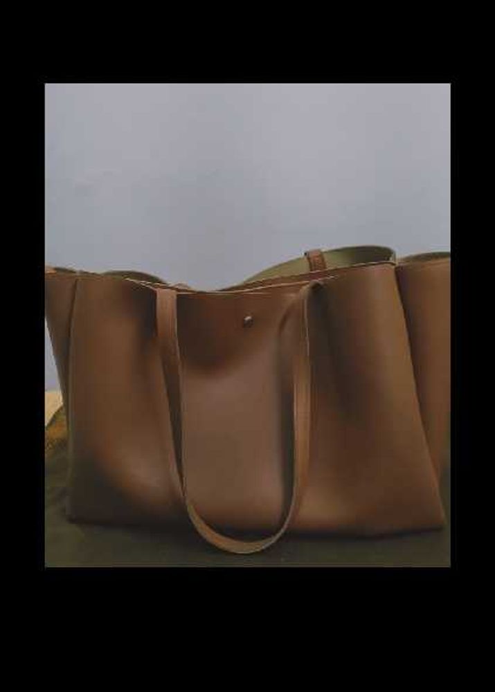 Brown Tote Bag - Stylish &amp; Practical