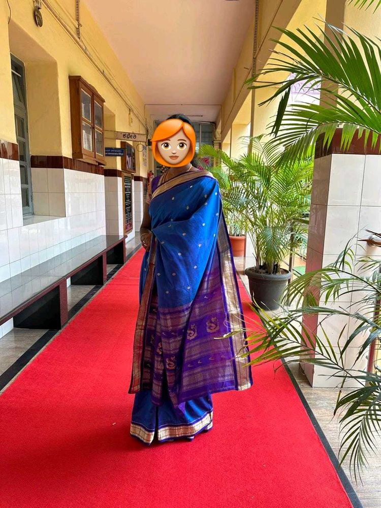 pure silk peshwai paithani Saree