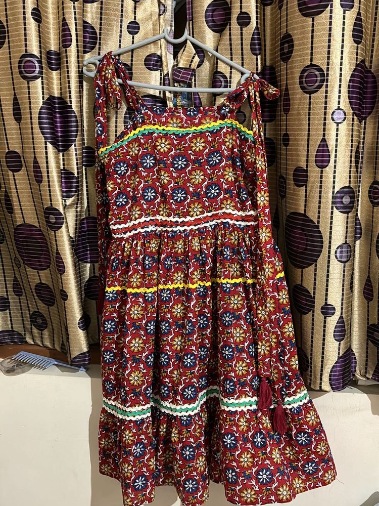 Pure Cotton Kalamkari Dress