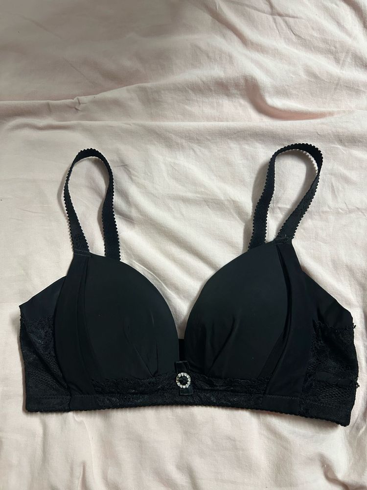 Elegant Black Bra