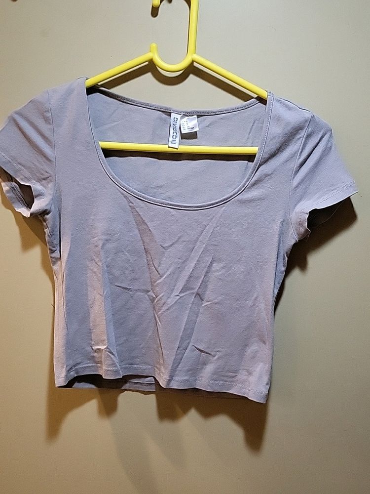 H&amp;m Cotton Jersey Top