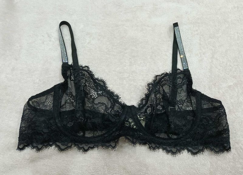 Lace Bra Diamond Strap