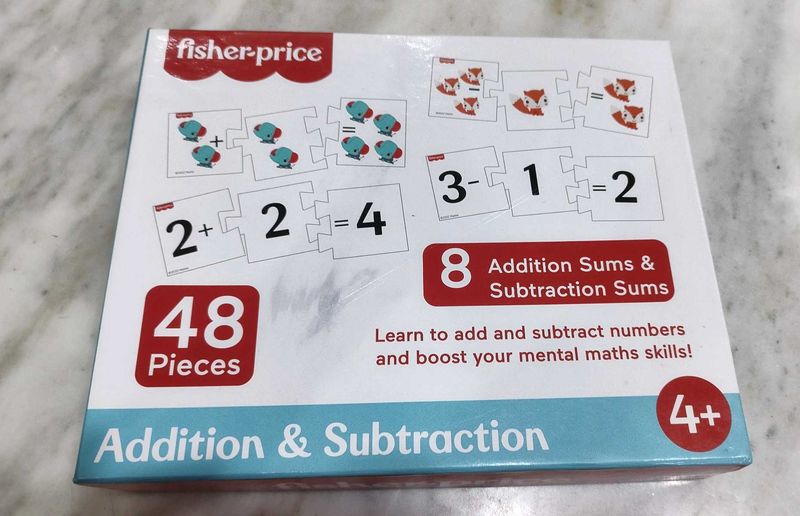 Puzzle set for maths learning