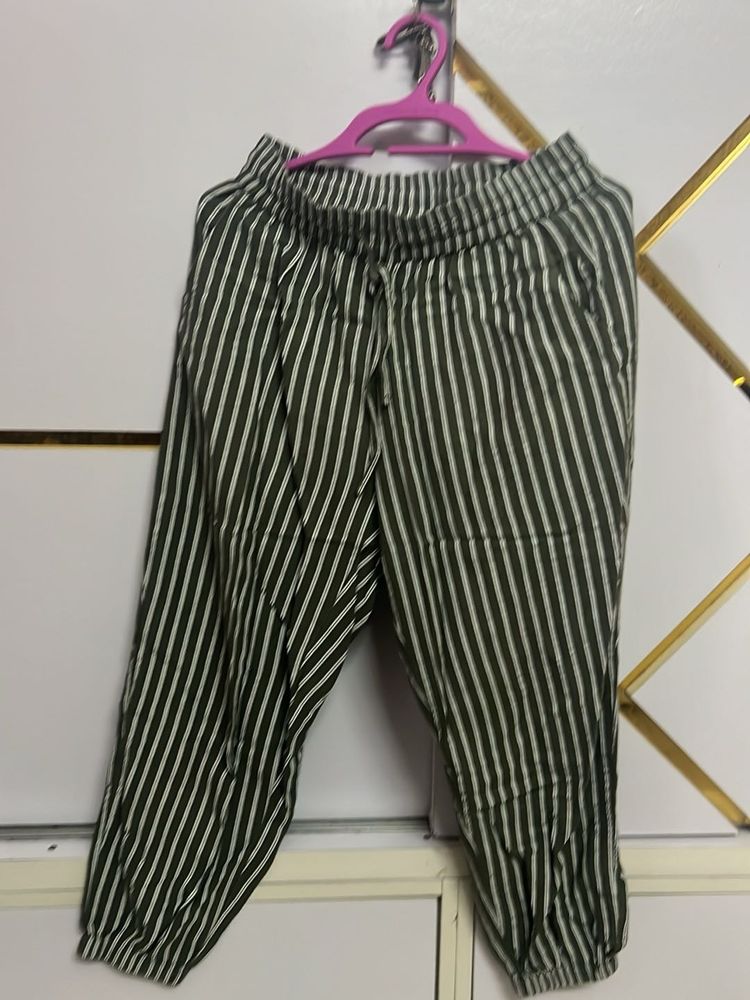Striped Casual Pants
