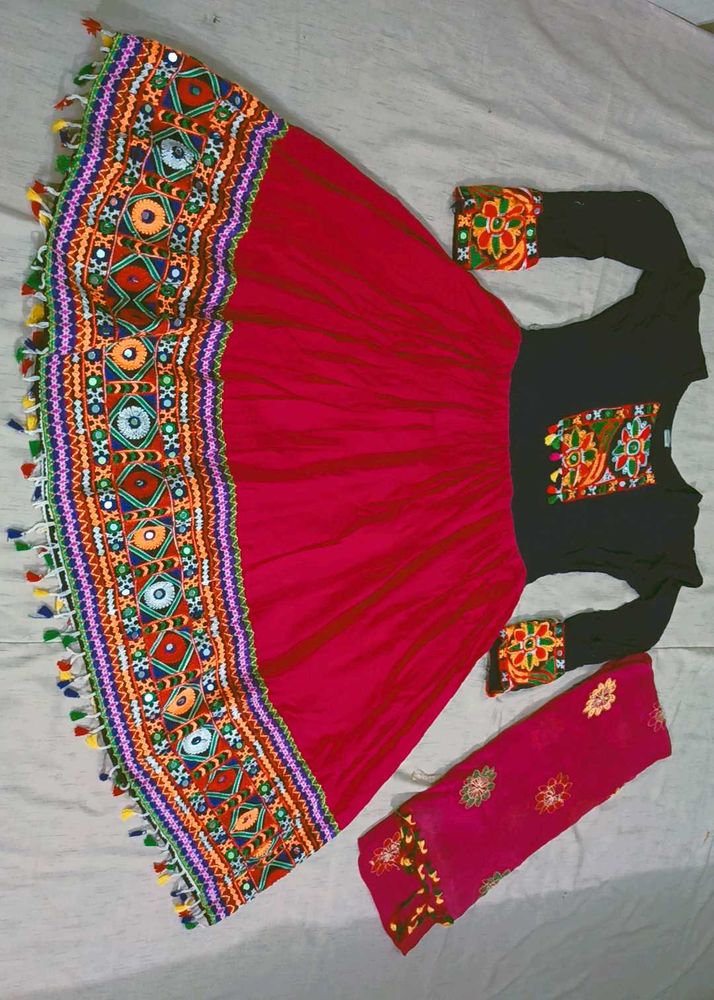 Rajasthani Frock With Dupatta