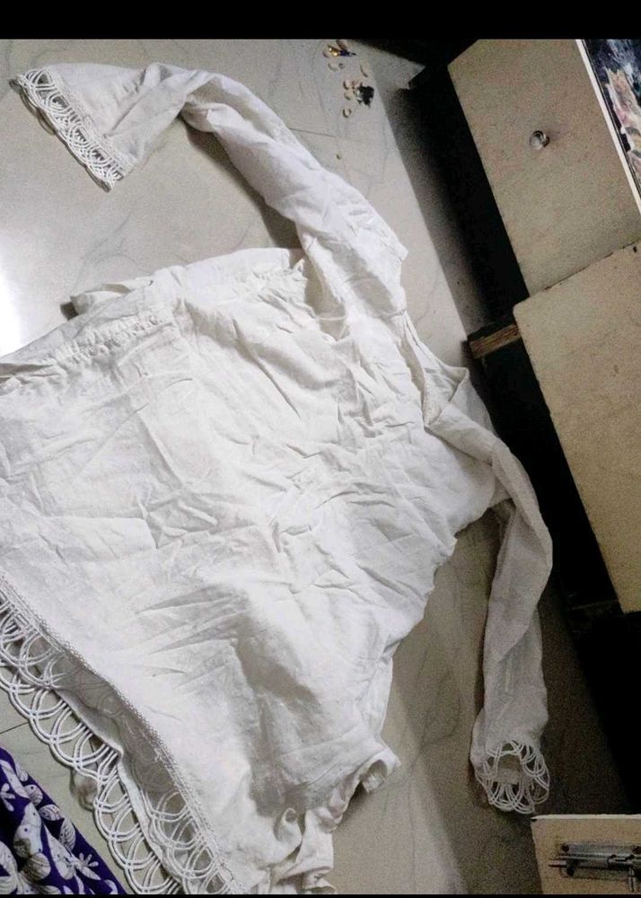 Elegant White Kurta sets