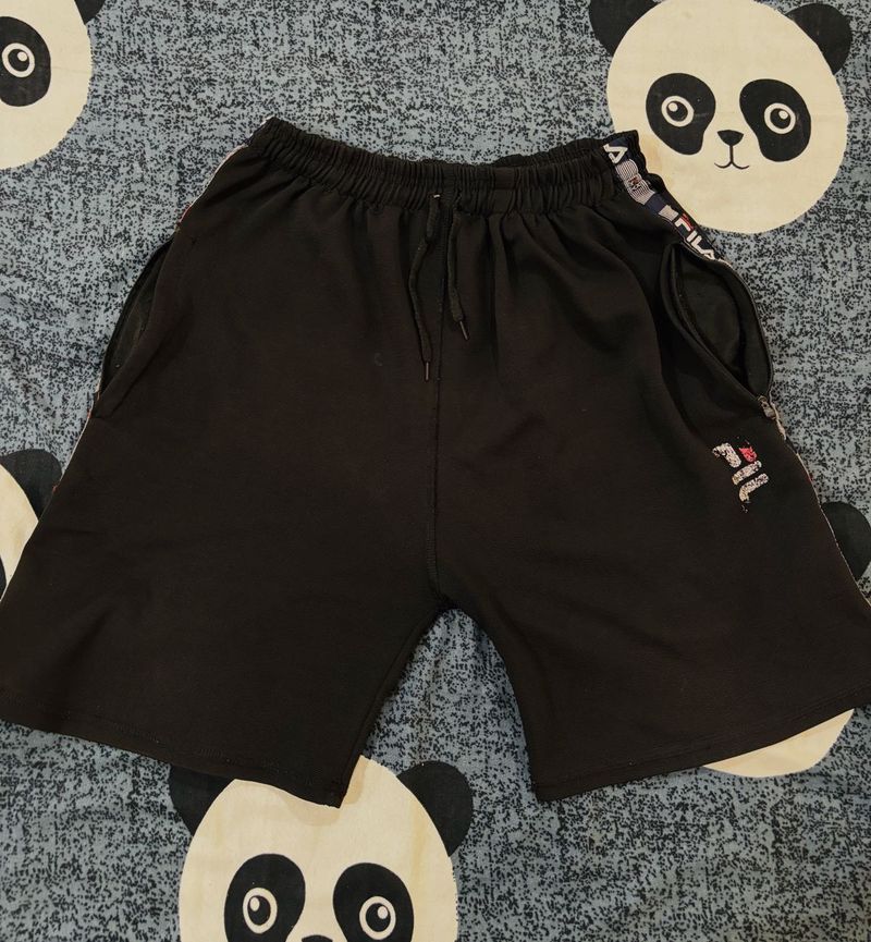 Black Fila Shorts