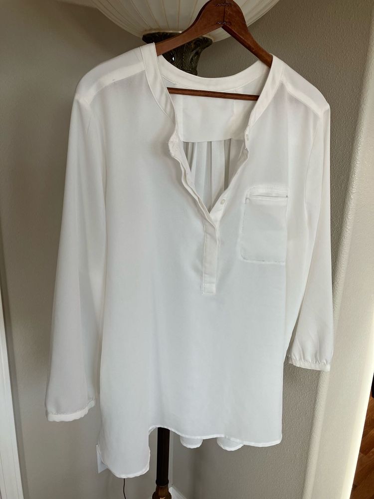 H&amp;M Vintage Romantic Pocket Shirt