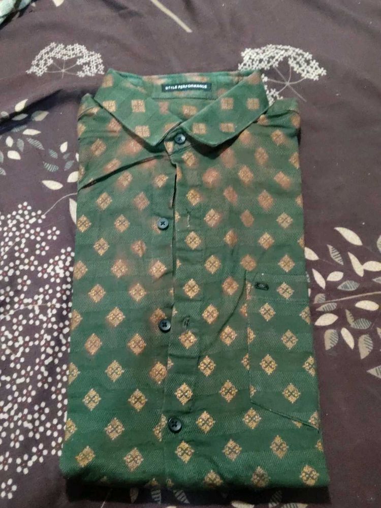 Stylish Green Shirt