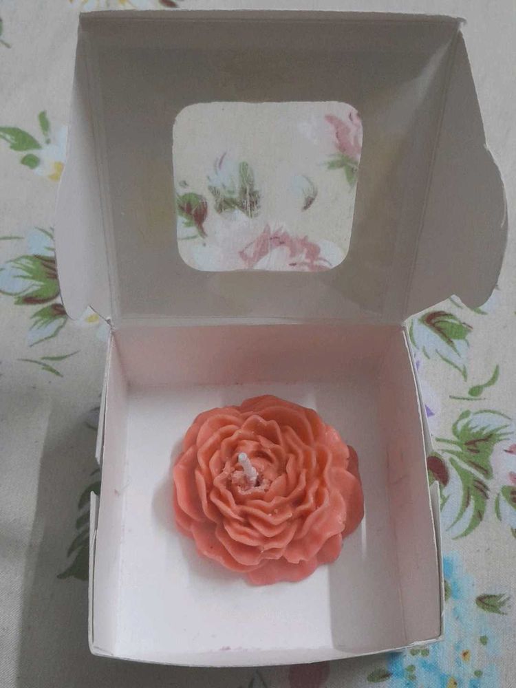Scented Peony Candle