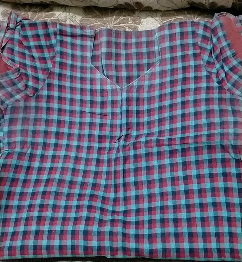 Cotton Dress Blue