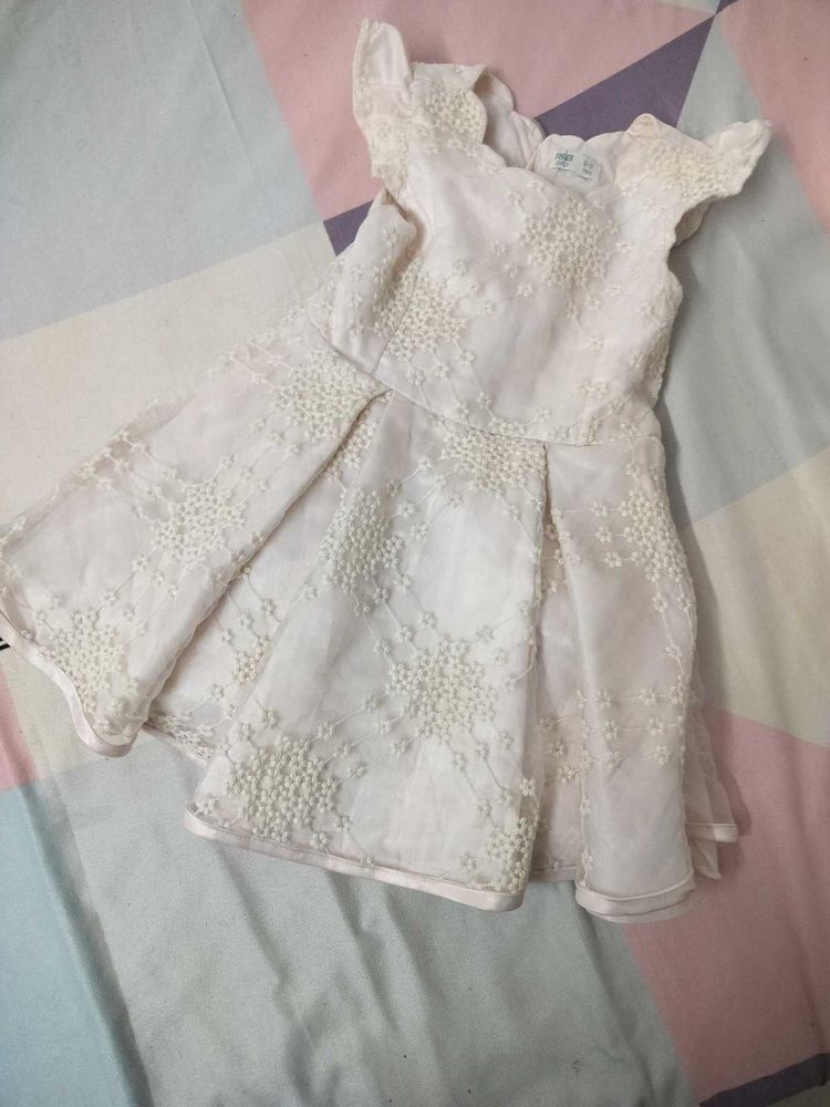 Cute White Lace Dress
