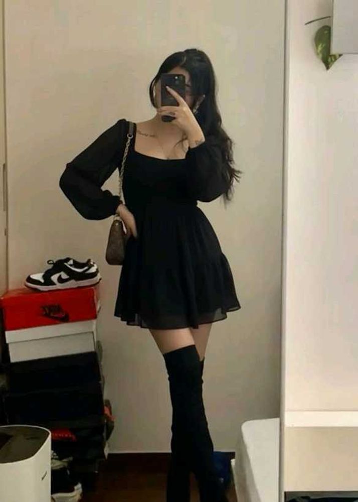 Chic Black Mini Dress