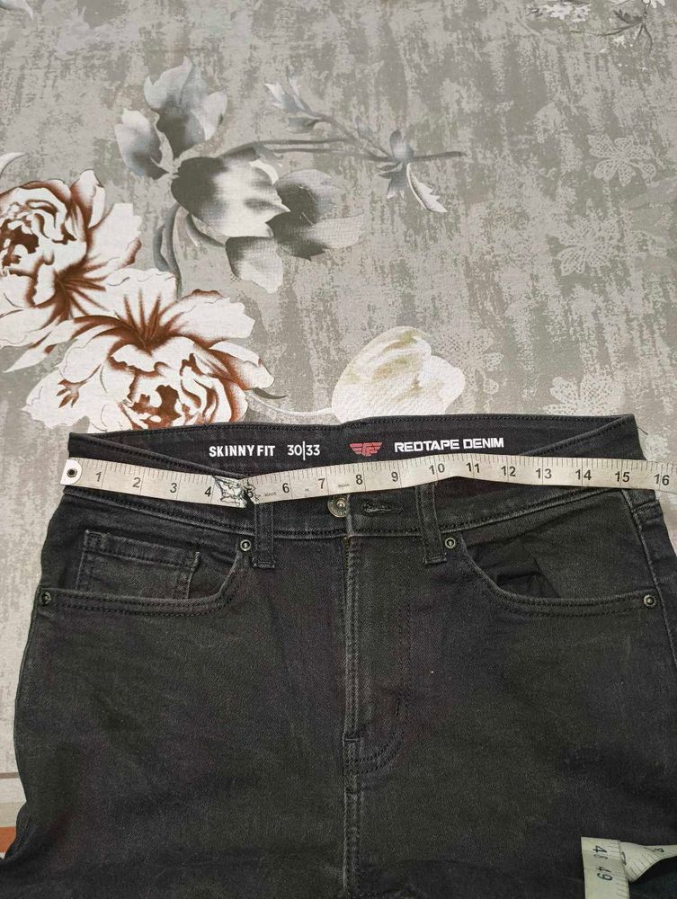 Redtape Denim Skinny Fit Jeans - Size 30/33