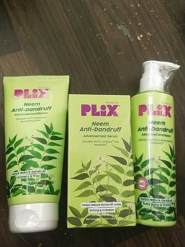 Plix Neem Anti-Dandruff Set