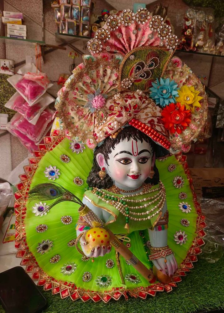 Fiber Laddu Gopal Ji