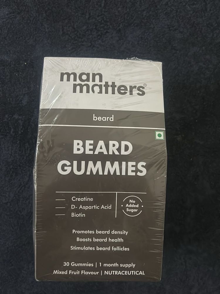 Man Matters Beard Gummies