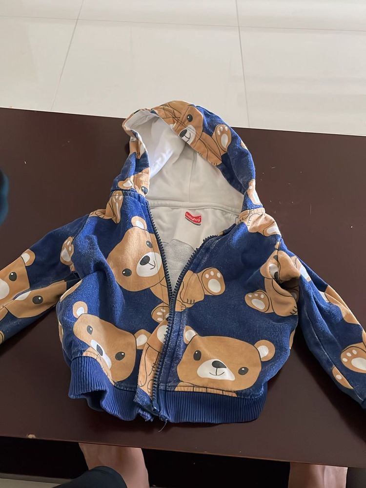 Babyhug Hoodie For 6-12’year Old Baby