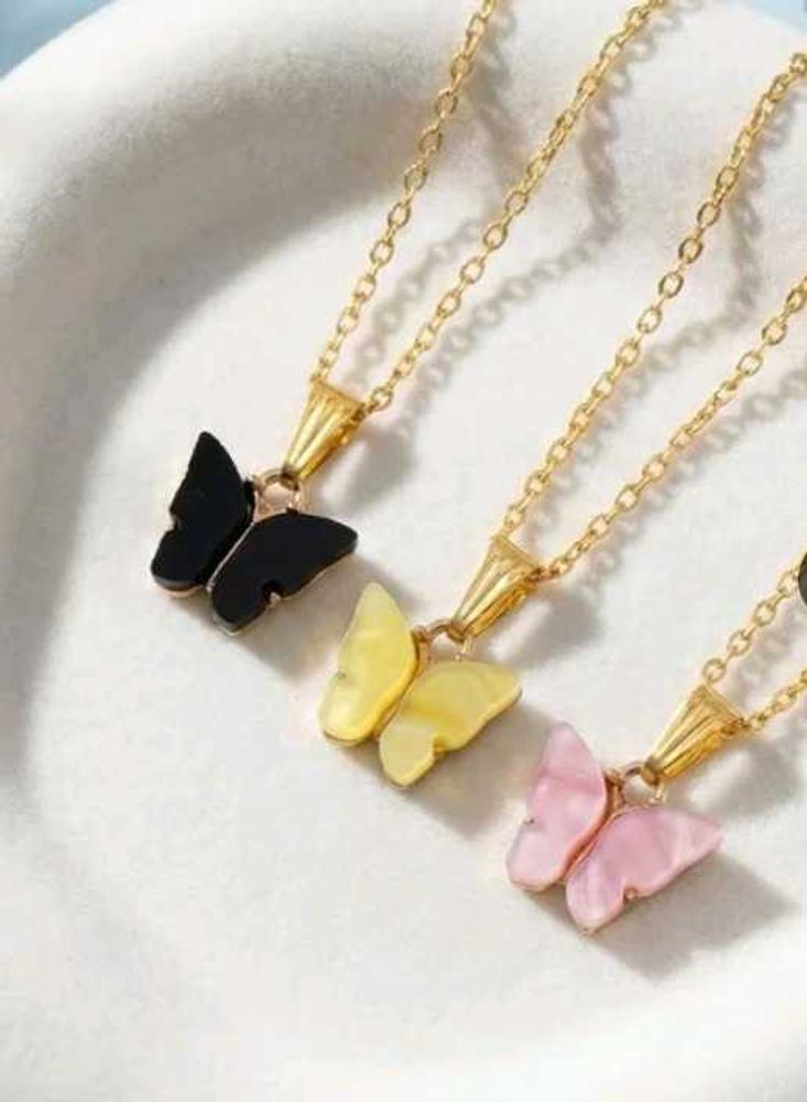 Butterfly Pendant Necklace