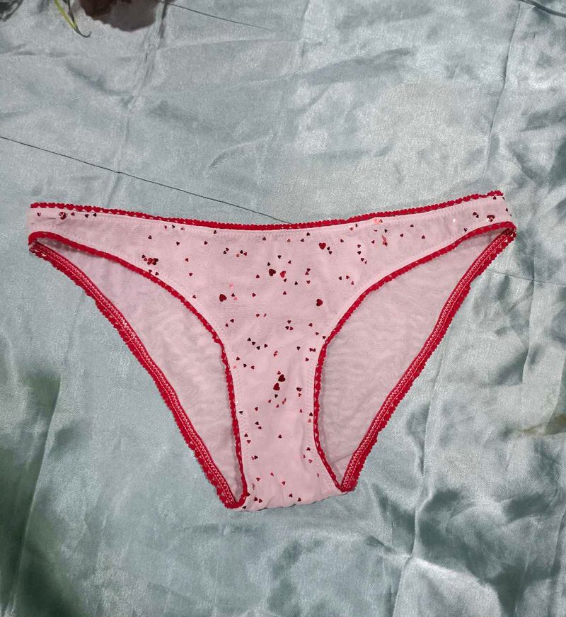 Cute  Sparkling Heart Panties