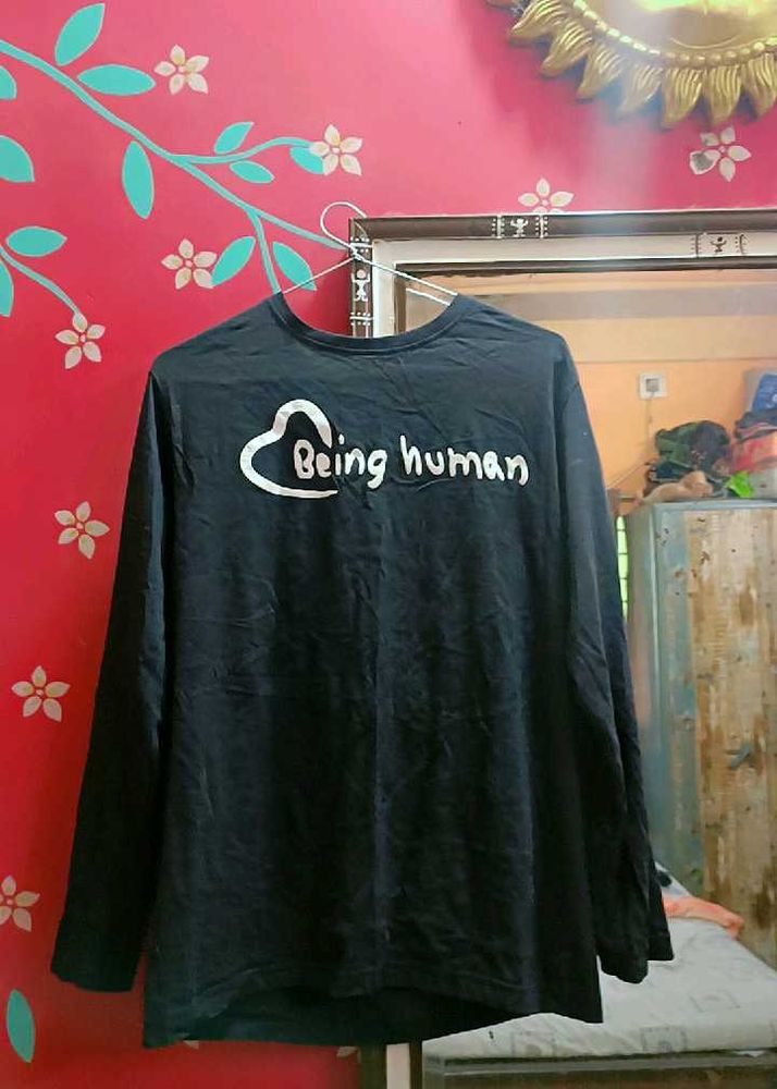&#34;Being Human&#34; Long Sleeve Tshirt