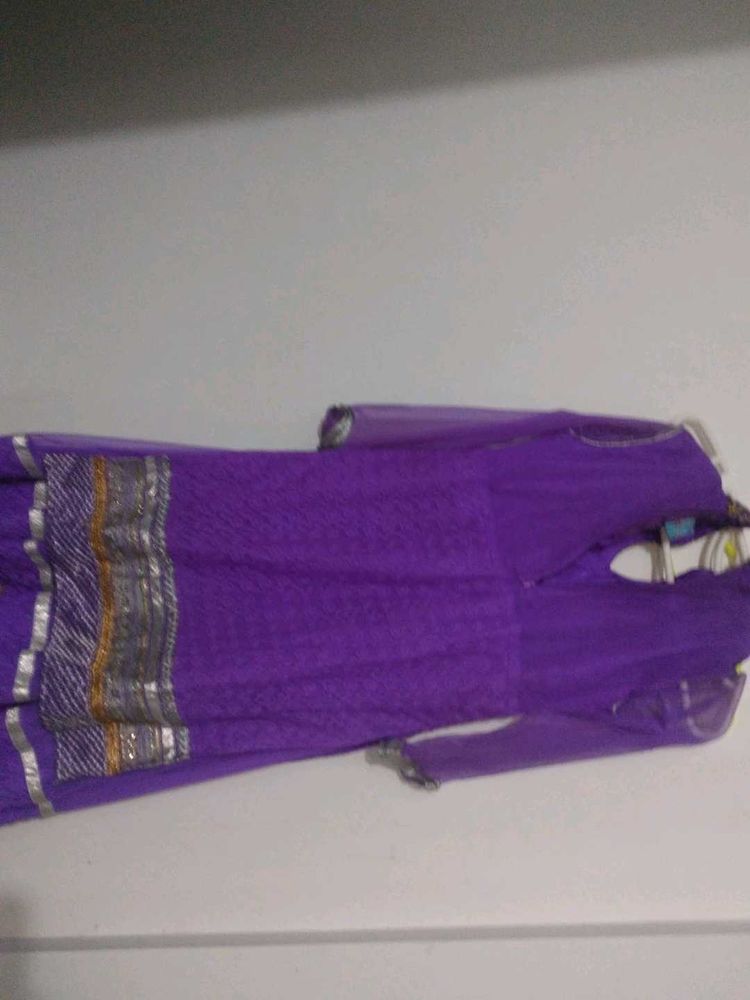 Purple Indian Dress