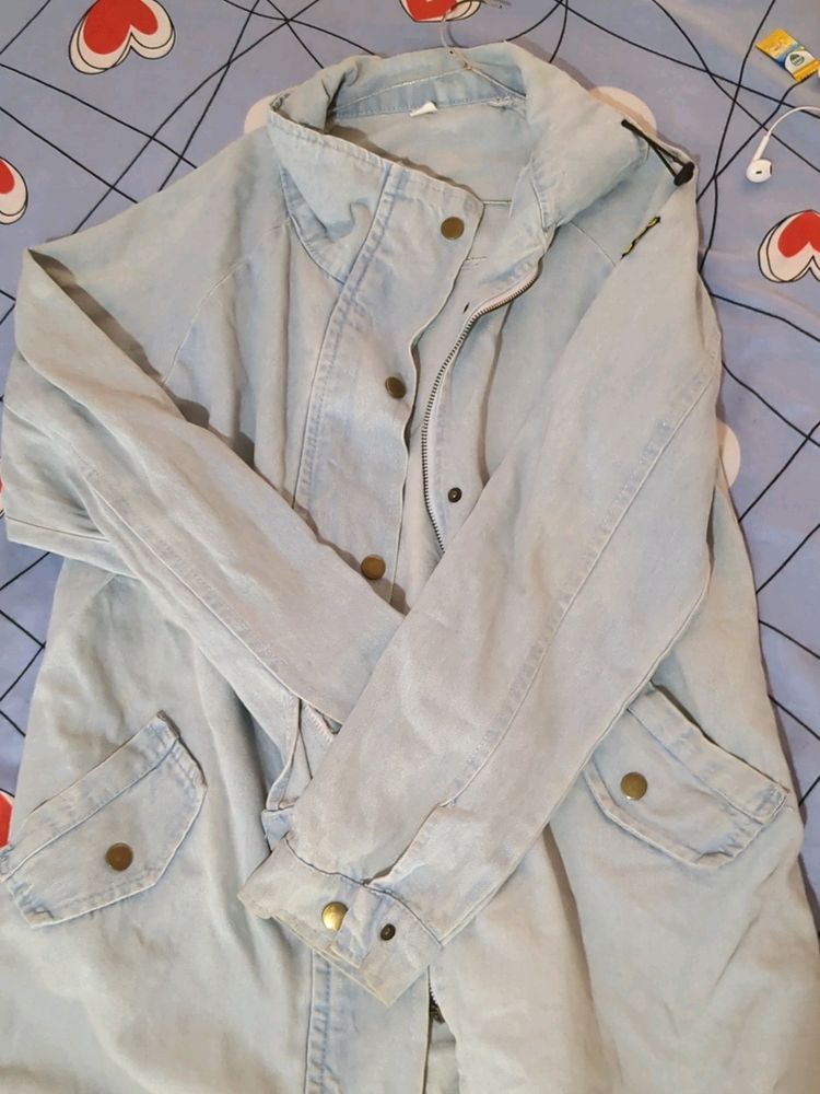 oversized denim jacket