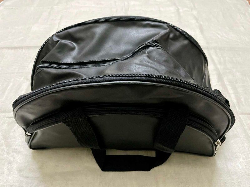 Black Leather Bag Backpack