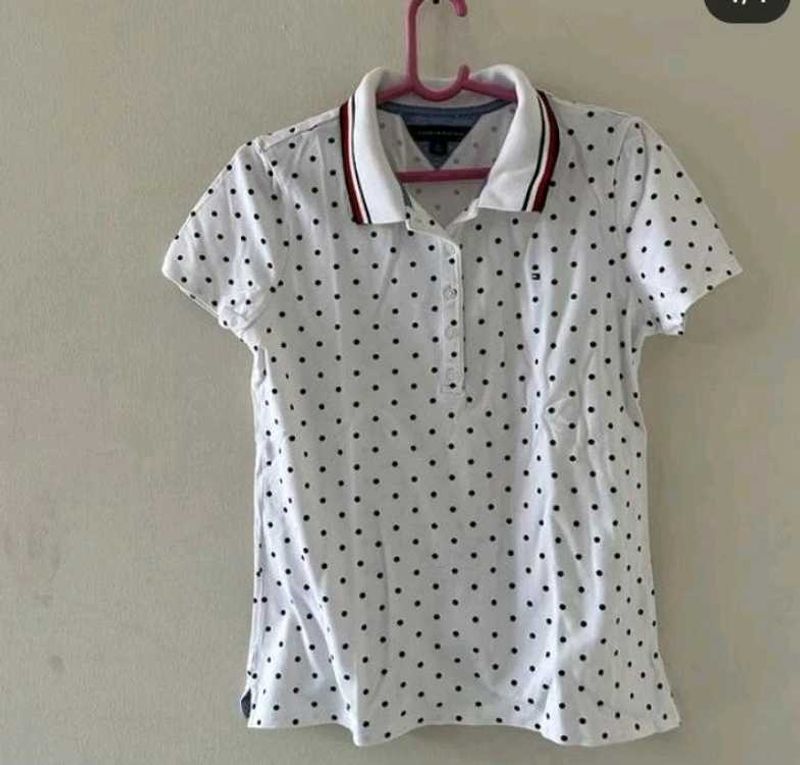 Tommy Hilfiger Polka Dot Polo
