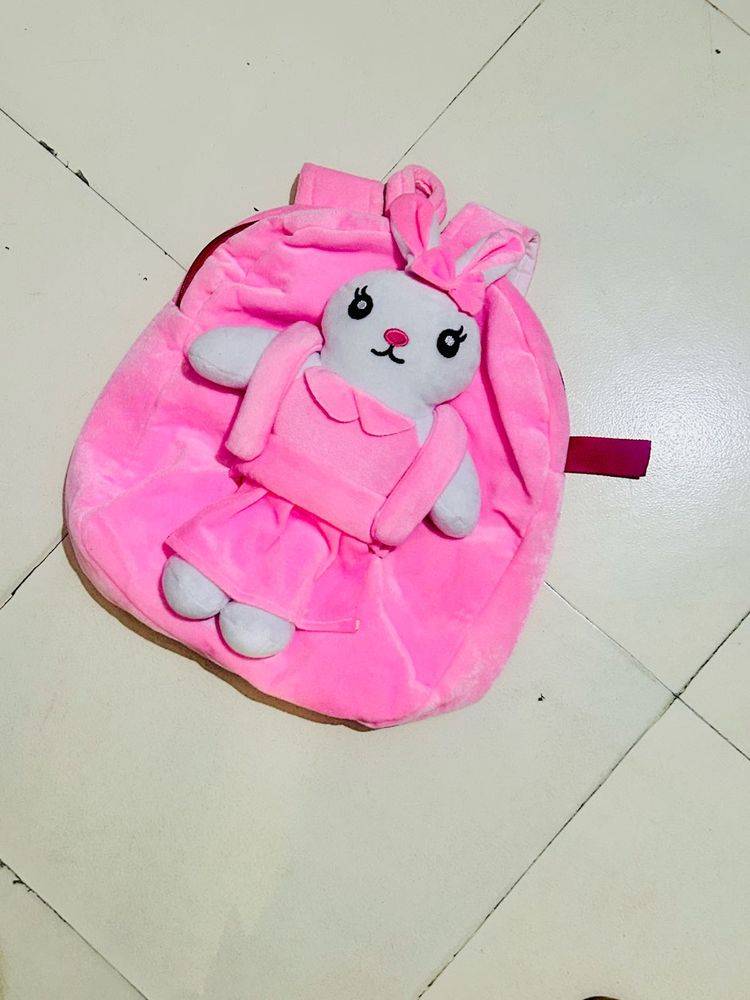 Pink Bunny Backpack