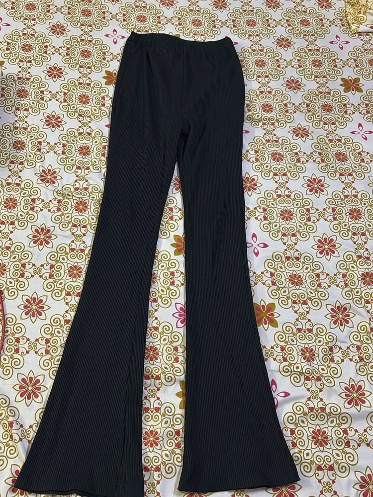 Black Flared Pants