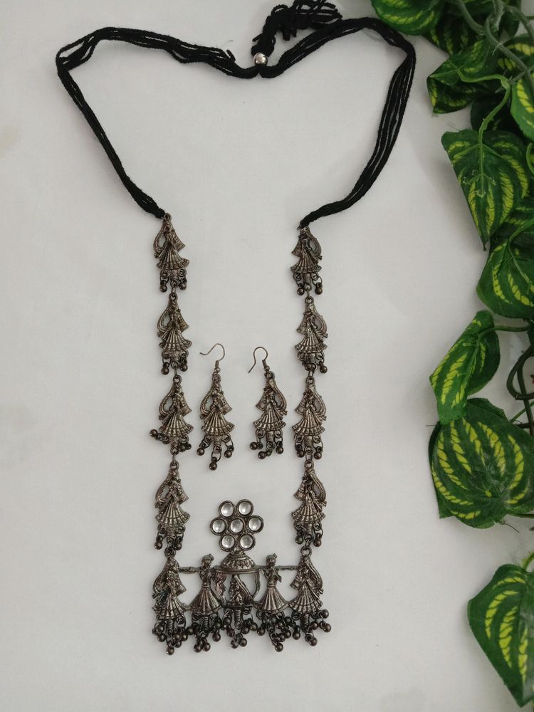 Black Ethnic Oxidised Jewellery (Women&#39;s)