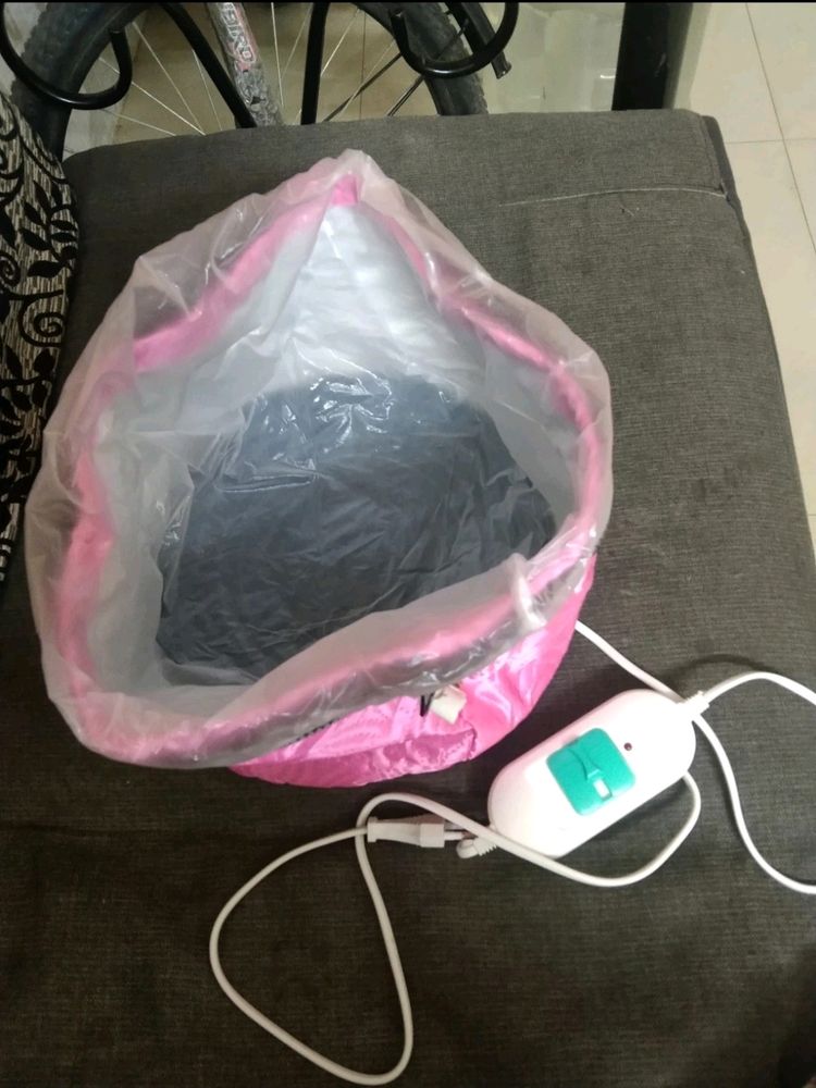 Hair steam, hair spa cap