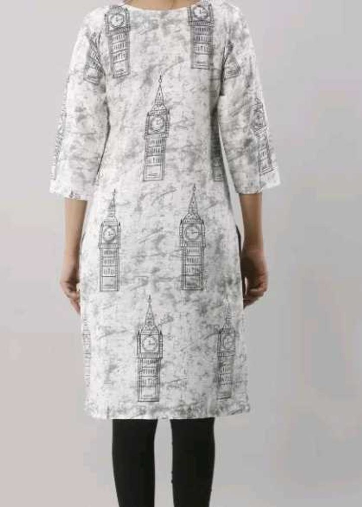 London Print Tunic Dress