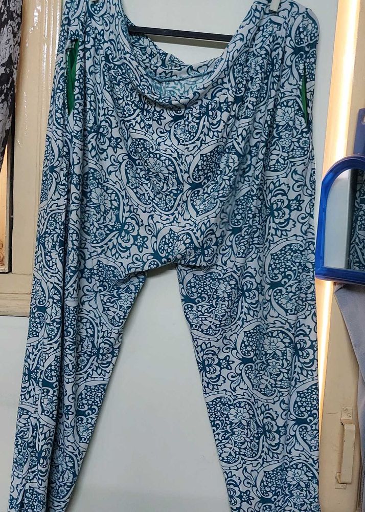 Green Plazzo Pants