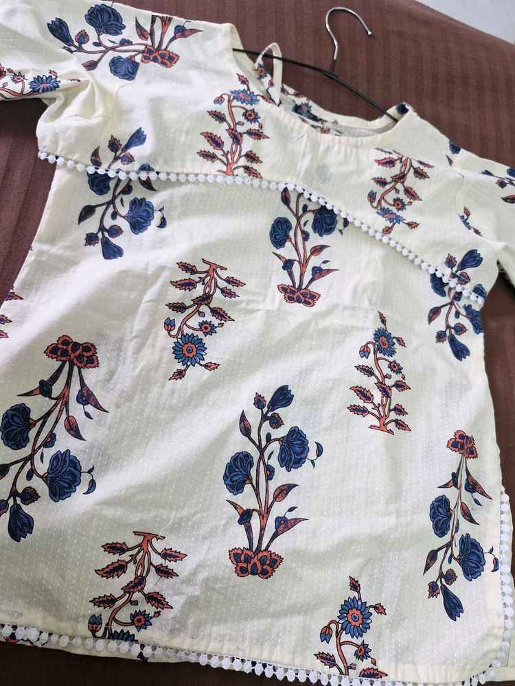 Floral Print Kurti