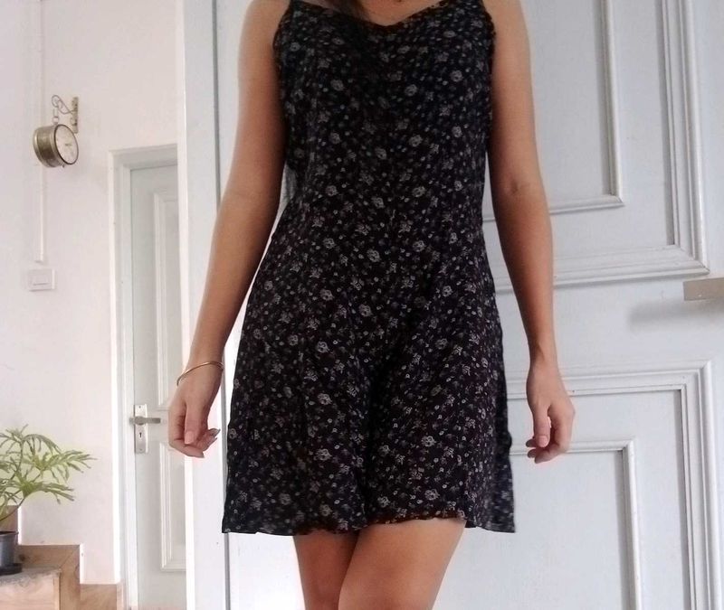 Floral Print Slip Dress