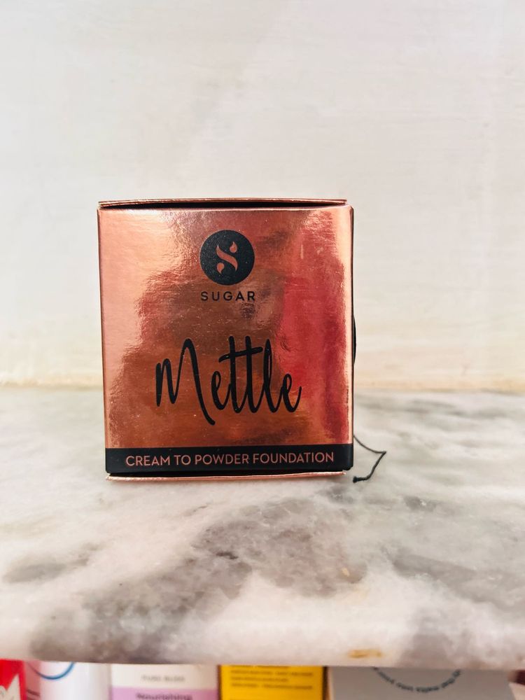 Sugar Mettle Cream to Powder Foundation