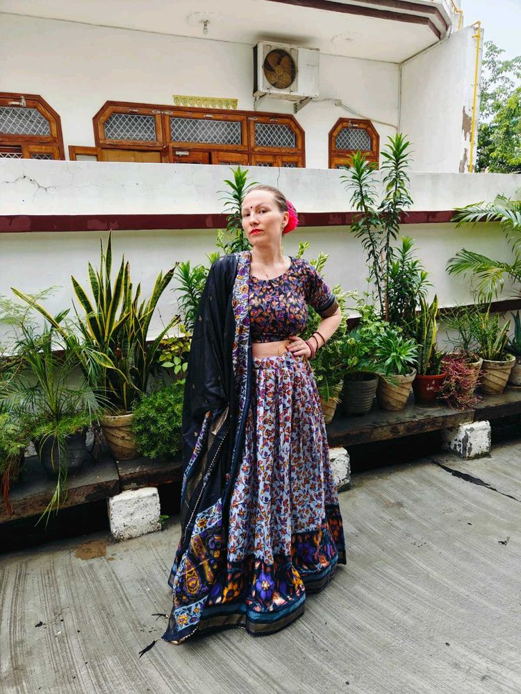 Floral Lehenga Choli Set