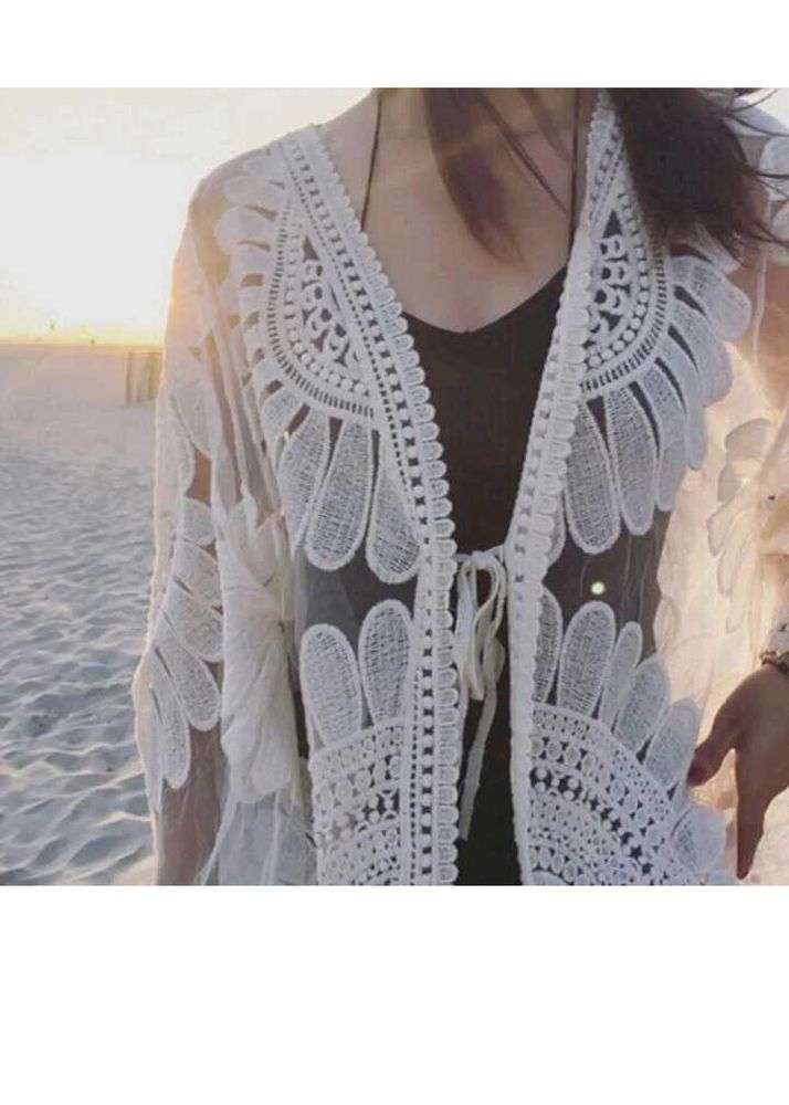 Bohemian Lace Beach Cover-Up/Shrug